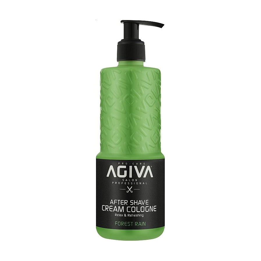 Чоловічий крем після гоління Agiva After Shave Cream Cologne, Forest Rain, 400 мл